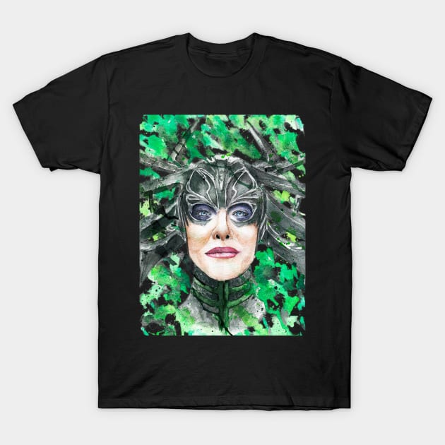 Hela Thor Ragnarok T-Shirt by RSalasArt